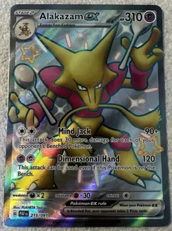 2024 Pokemon Alakazam ex SV Paldean Fates - Image 1