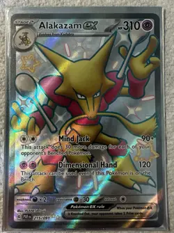 2024 Pokemon Alakazam ex SV Paldean Fates - Image 3