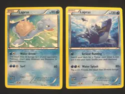 Lapras Pokemon X2 - 28/122 Breakpoint And 26/99 Destinies Rising - Image 1
