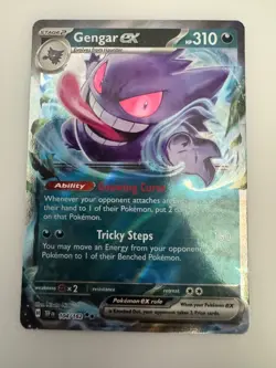 Gengar ex 104/162 - Temporal Forces - Pokemon TCG - Image 1