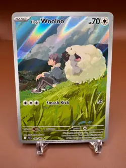Hop's Wooloo 170/159 Illustration Rare Journey Together Pokemon Holo Near Mint - Image 1