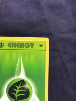 Pokemon Cards: Base Set 1st Edition Common: Grass Energy 99/102 - Image 3