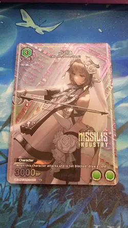 Julia Alternate Art Foil - UE14BT/NIK-1-085 NM - Union Arena - Image 1