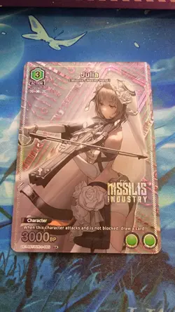Julia Alternate Art Foil - UE14BT/NIK-1-085 NM - Union Arena - Image 2