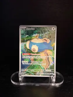 Pokemon SV Scarlet & Violet Promo Snorlax #051 Holo TCG Card NM - Image 1