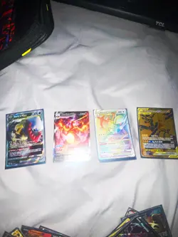 Pokemon TCG Black Star Promos Holo 4-Card Lot: Darkrai VSTAR, Charizard - Image 1