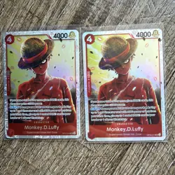 2 x Monkey.D.Luffy OP12-015 SR ONE PIECE Tcg Card Game NM - Image 5