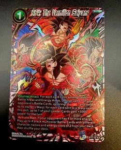 Dragon Ball Super Card Game SS4: The Vermilion Saiyans Saiyan Showdown BT15-152 - Image 1