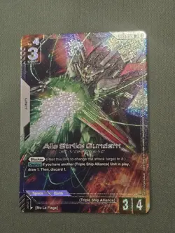 Aile Strike Gundam Winner Foil - GD03-072 R+ - Gundam Card Game NM - Image 1