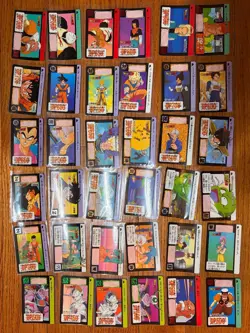 1992 Dragon Ball Bandai Carddass part 10 Made in Japan Vintage Card Lot Goku psa - Image 1