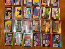 1992 Dragon Ball Bandai Carddass part 10 Made in Japan Vintage Card Lot Goku psa - Image 3