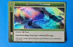 GLACIER PLAINS Super Rare RIPPLE Dawn of Perim First Edition Chaotic Card LP - Image 1