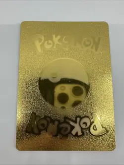 Pokemon Blastoise VMAX Gold Foil Fan Art Collector Card 350 HP - Image 2