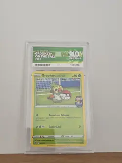 Pokemon TCG Grookey Promo Card On the Ball, 003/005, Futsal - Ace 10 - Image 1