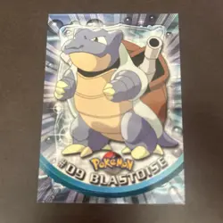 Blastoise - Pokemon Card - Black Topps TV Animation Edition #9 - Non-Holo - Image 1