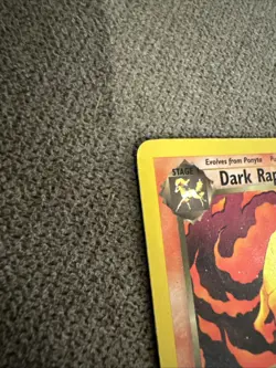Dark Rapidash Team Rocket 1st Edition 44/82 Pokemon Card - Image 3