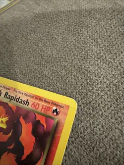 Dark Rapidash Team Rocket 1st Edition 44/82 Pokemon Card - Image 5