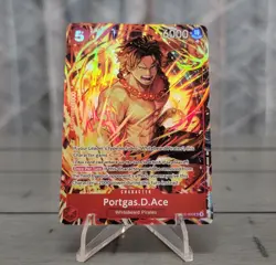 One Piece TCG Ace Sabo Luffy Illustration Foil EN 3 Card Lot - Image 4