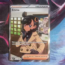 Pokemon TCG Emma full art trainer card 107/86 Chaos Rising set please see pics - Image 1