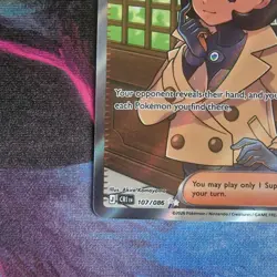 Pokemon TCG Emma full art trainer card 107/86 Chaos Rising set please see pics - Image 5
