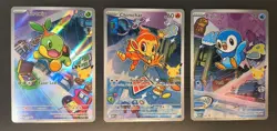 Pokemon | First Partner Illustration Series 1 &2 - 18 Cards | Set | NM - Image 4