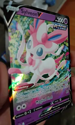 Sylveon V SWSH202 SWSH: Sword & Shield Promo Cards Holo - Image 2