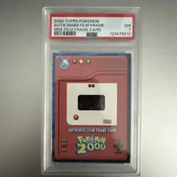 Topps Pokemon Authentic Film Frame Card ( Team Rocket ) The Pokemon Movie 2000* - Image 1