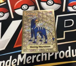 Rare Full Art 2024 SHINY POKEMON Card Johto HOUNDOOM Low Pop ⭐ - Image 1