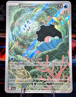 Clamperl 195 Near Mint 182 Destined Rivals Holo Pokemon Card TCG - Image 1