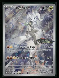 N's Reshiram - (Journey Together Stamped) Illustration Rare Miscellaneous Cards - Image 1