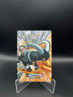Pokemon Houndoom #229 Cracked Ice Card Database Attacks Gen 2 Peru - Image 1