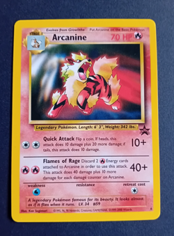 Pokemon Cards: Wizards Black Star Promo: Arcanine 6 - Image 1