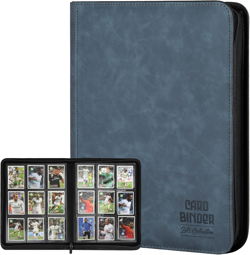 Trading Card Binder, Premium 9 Pocket Double Sided 540 Pocket PU Card Collection 7445031533562 - Image 1