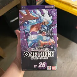Purple Black Monkey D. Luffy ST-26 Starter Deck - One Piece Card Game - EN NEW - Image 1