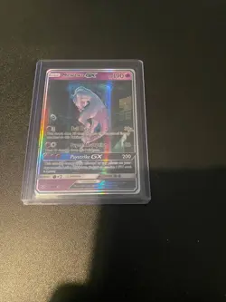 NM! Mewtwo GX (78/73) Shining Legends Secret Rare Holo Pokemon Card! Mewtube! - Image 1