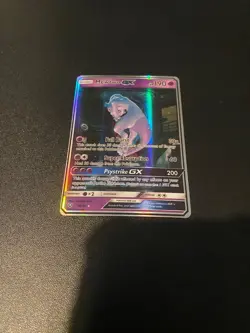 NM! Mewtwo GX (78/73) Shining Legends Secret Rare Holo Pokemon Card! Mewtube! - Image 2