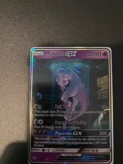 NM! Mewtwo GX (78/73) Shining Legends Secret Rare Holo Pokemon Card! Mewtube! - Image 4