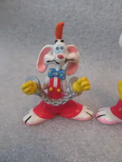 DISNEY WHO FRAMED ROGER RABBIT PVC 3" FIGURE LOT OF 4! VINTAGE 1987! - Image 3