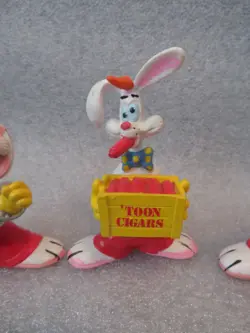 DISNEY WHO FRAMED ROGER RABBIT PVC 3" FIGURE LOT OF 4! VINTAGE 1987! - Image 4