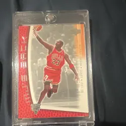 Upper Deck MJ's Back Michael Jordan Chicago Bulls MJ-16 1997-98 Insert Card - Image 1