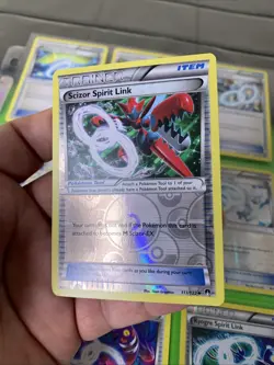 Pokemon Binder Collection Trainer Spirit Link Cards XY Era Reverse Holo Regular - Image 5