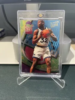 1993 Fleer Ultra Basketball Shaquille O’Neal Power in the Key card# 7 - Image 1