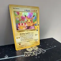 Pokemon TCG Wotc 1995-1998 Birthday Pikachu 24/53 Promo Holo English 50 HP - Image 2