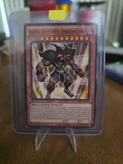 Yu-Gi-Oh! Exodius the Ultimate Forbidden Lord Ultra Rare Foil Ltd CT07-EN024 EN - Image 1