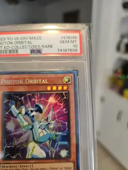 2023 PSA 10 MAZE-EN046 Photon Orbital Collector's Rare 1st Ed GEM MINT YUGIOH - Image 2