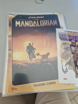 Star Wars The Mandalorian Trading Card Binder Sammelmappe Topps 2021 - Image 1