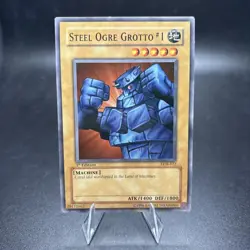 Yu-Gi-Oh! Legend of Blue Eyes - Steel Ogre Grotto #1 LOB-112 1st Ed - Image 1