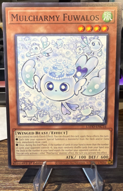 L5DD-ENC16 Mulcharmy Fuwalos Common 1st Edition YuGiOh NM near mint - Image 1