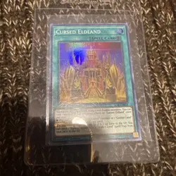 Yugioh! LP Cursed Eldland - SESL-EN028 - Super Rare - 1st Edition Nm - Image 1