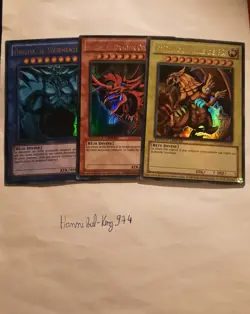 Yu-Gi-Oh! Dieux Egyptiens Slifer Obelisk Ra YGLD-FRG01 / YGLD-FRG02 - YGLD-FRG03 - Image 1